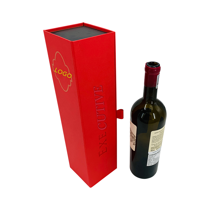 Red Wine Box Custom Made Color Sünnipäeva Kingitus Veini Karp kingitus