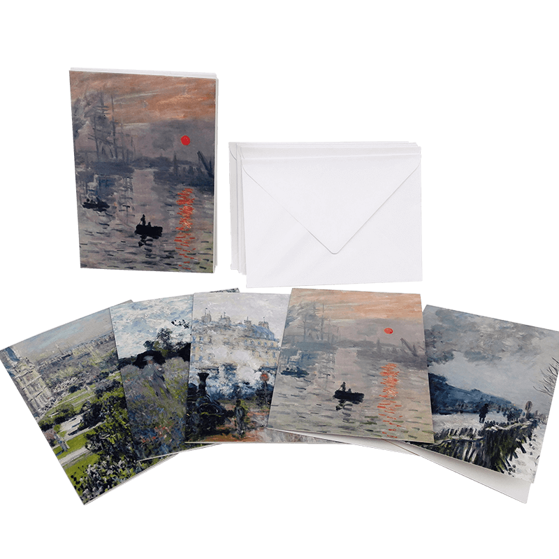 Märkus: paberkaart &ümbrik Claude Monet
